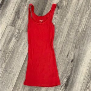 MOSSIMO RED TANK TOP